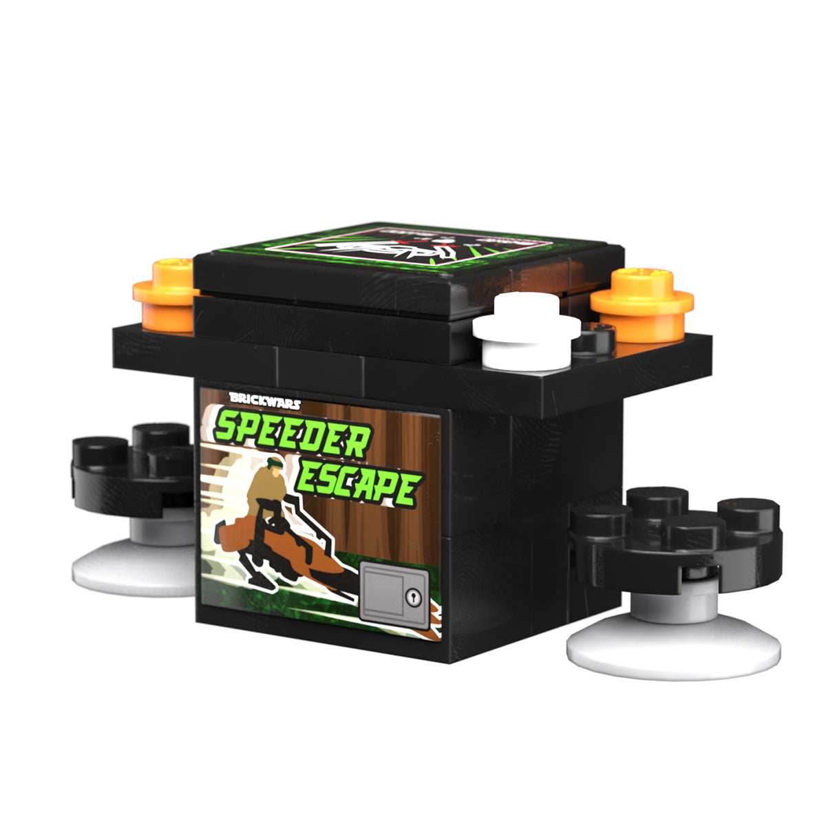 SW Speeder Escape 2-Player Classic Arcade made using LEGO parts - B3 Customs - 