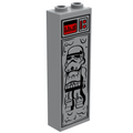 Stormtrooper in Carbonite (1x2x5 Brick) made using LEGO part - B3 Customs - 
