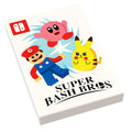 Super Bash Bros. Video Game Cover (2x3 Tile) made using LEGO parts - B3 Customs - 