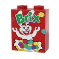 Brix Cereal - Custom Printed 1x2x2 Brick on LEGO part - 