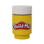 Build-Mo Kids Clay Can for Minifigs