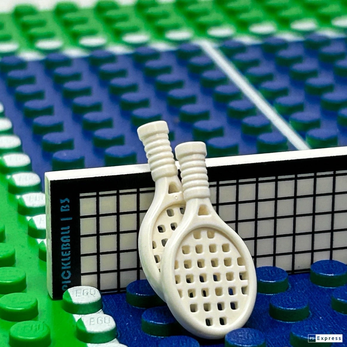 Custom Pickleball Courts made with LEGO parts - B3 Customs