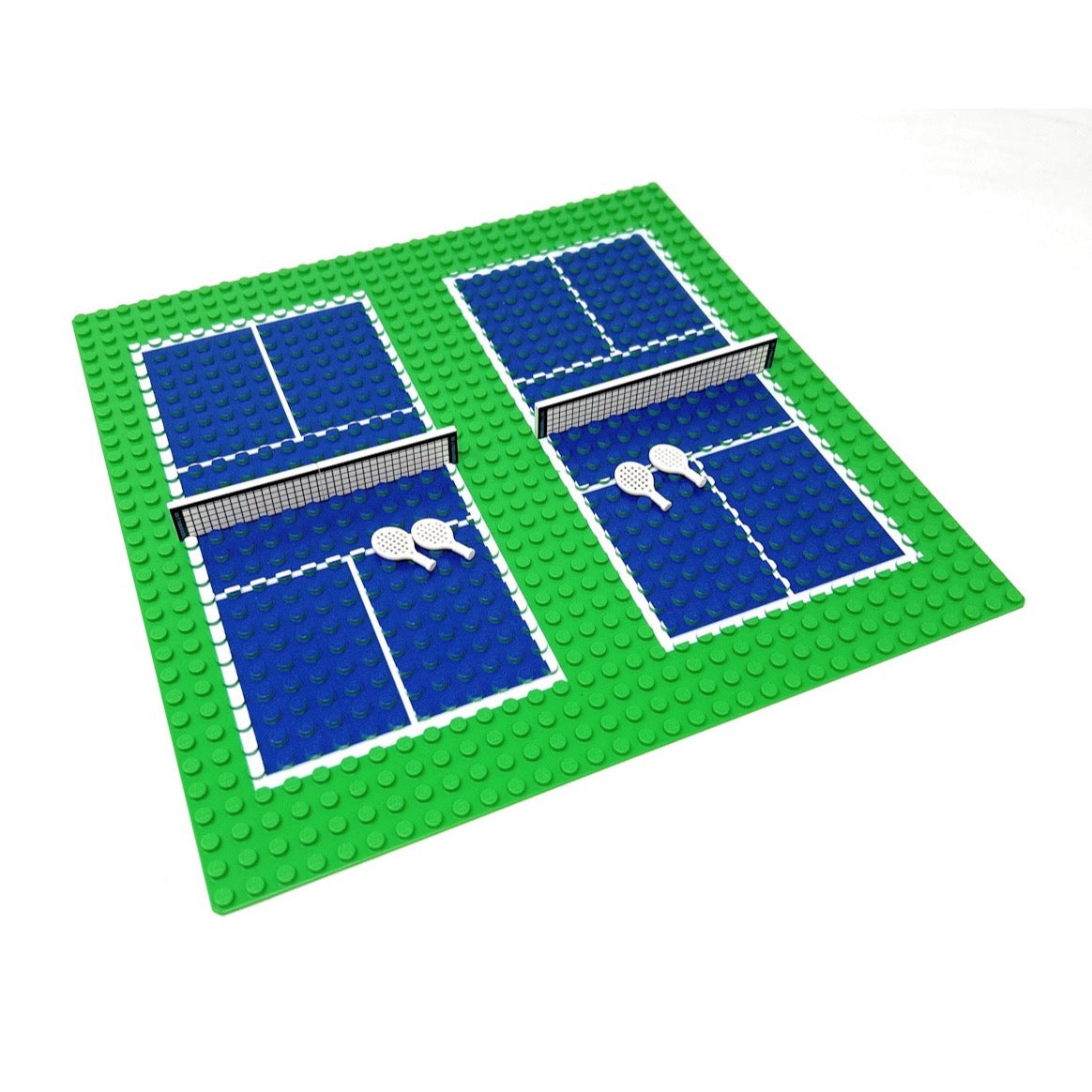 Custom Pickleball Courts made with LEGO parts - B3 Customs