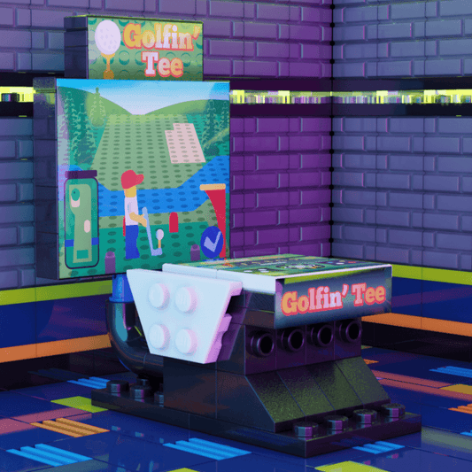 Golfin' Tee Arcade B3 Customs Building Set - 