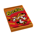 Bricktos Minifig Snack (2x3 Tile) made using LEGO parts - 