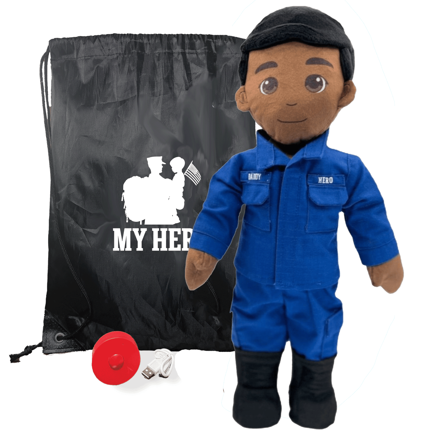 My Hero™ Coast Guard Doll | Custom Recordable Plush