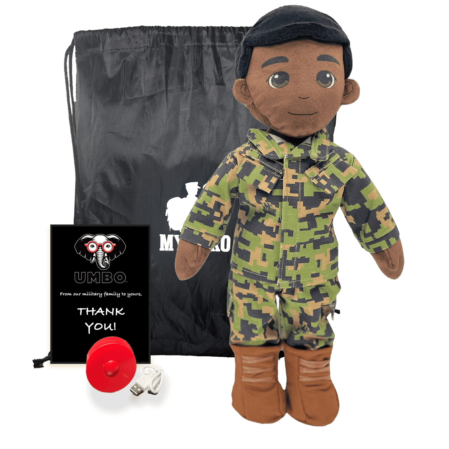 My Hero™ Daddy Doll Marine | Custom Recordable Plush