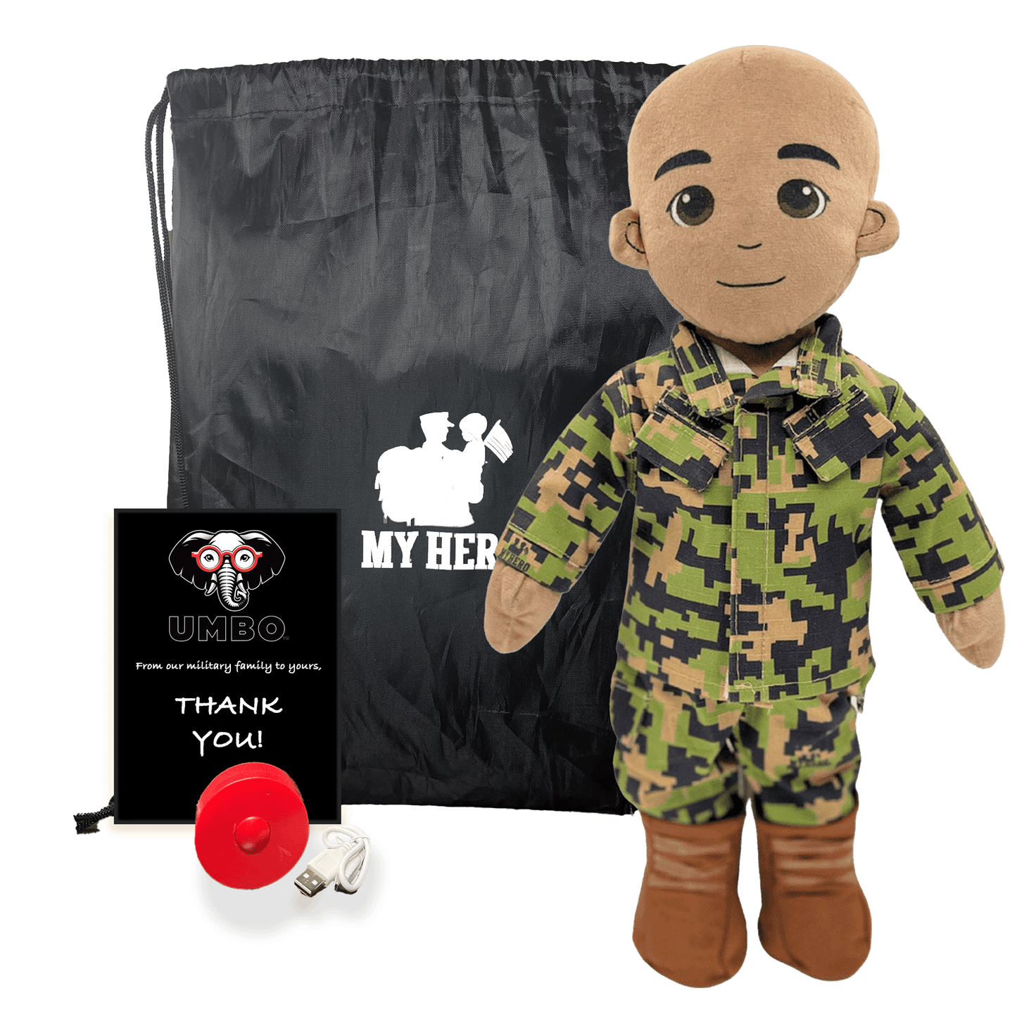 My Hero™ Daddy Doll Marine | Custom Recordable Plush