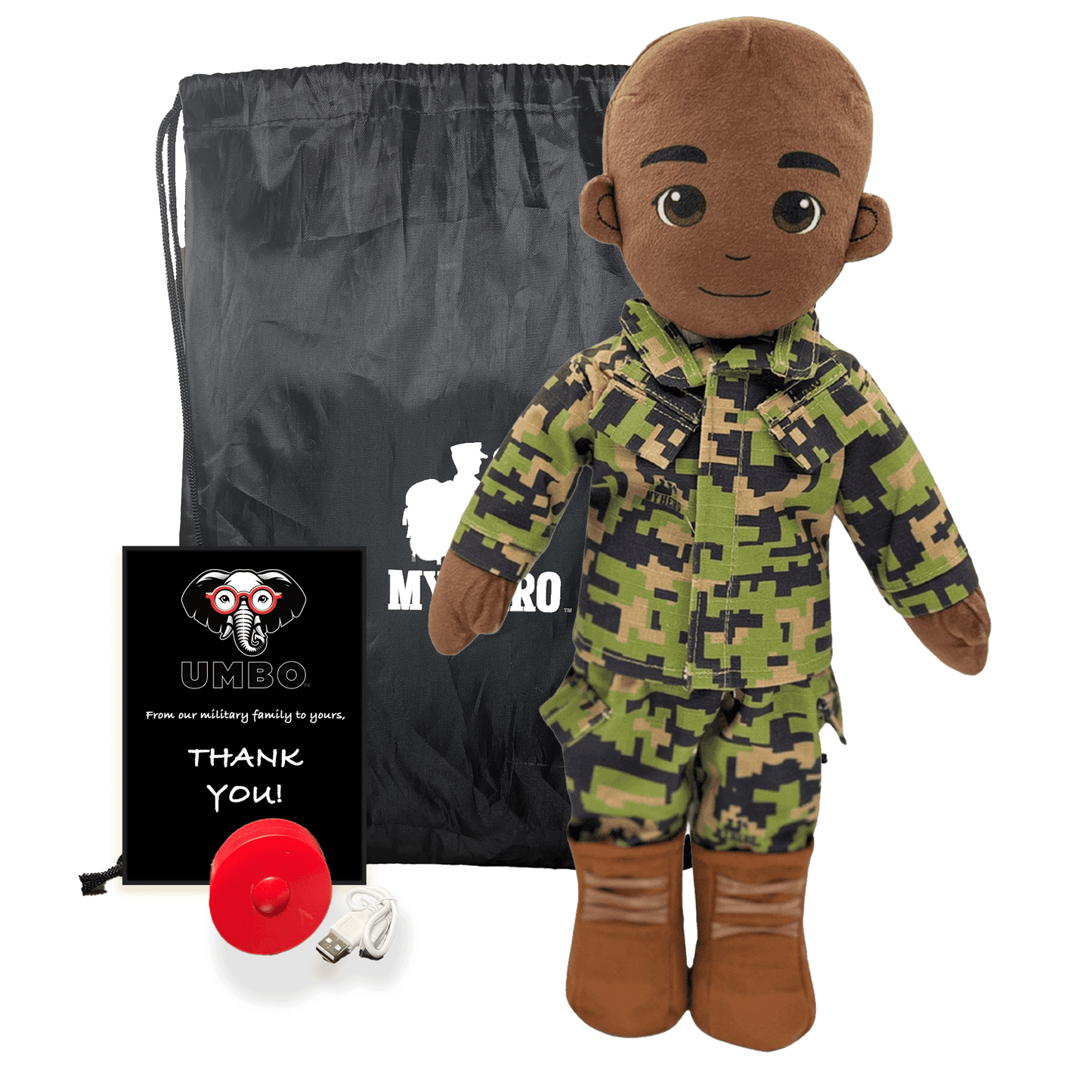 My Hero™ Daddy Doll Marine | Custom Recordable Plush