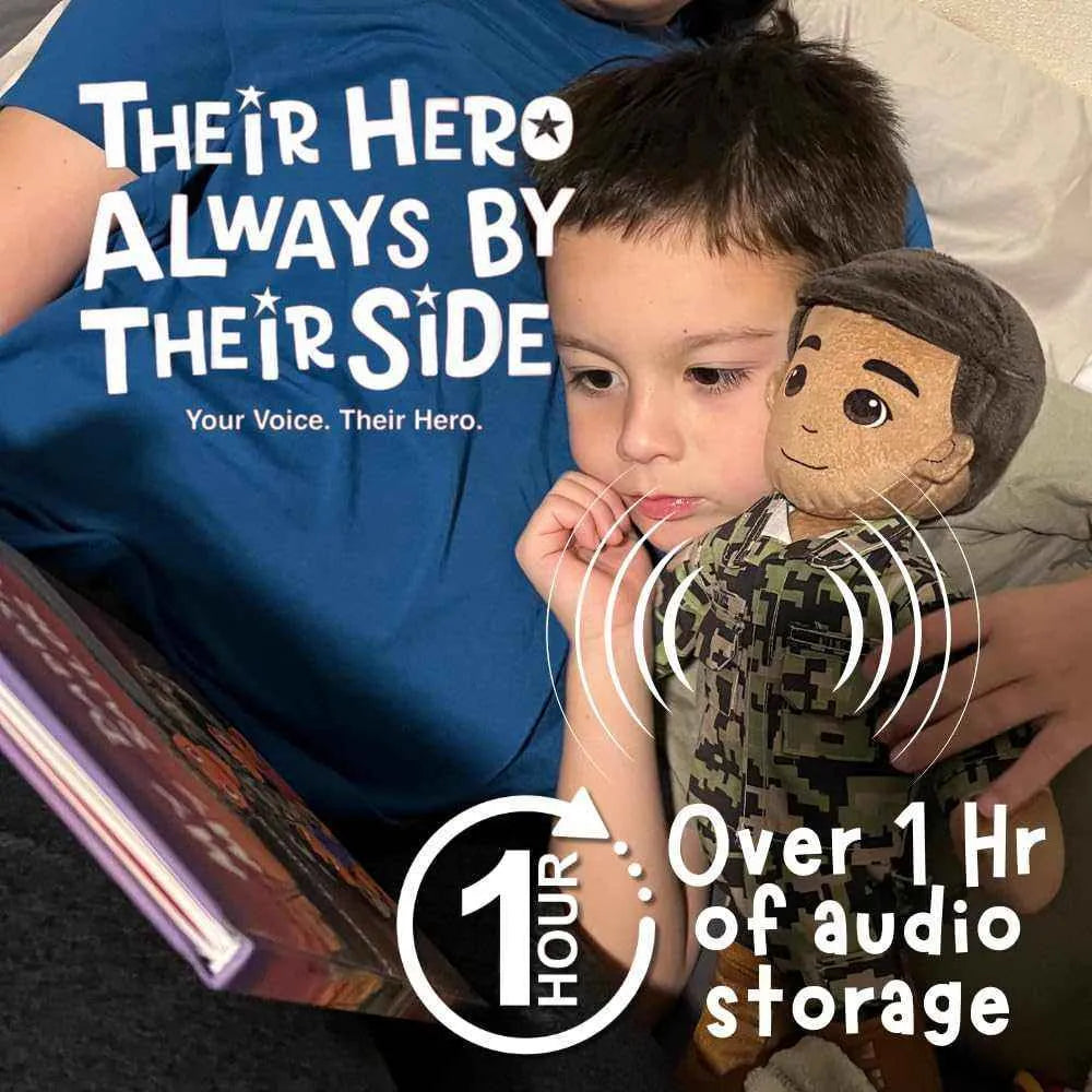 My Hero™ Space Force Daddy Doll | Recordable Plush