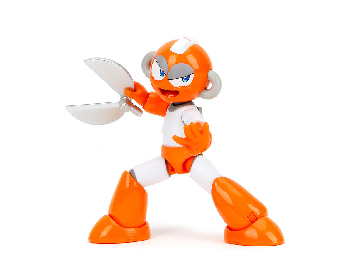 Cut Man 4.5" Moveable Figure with Accessories and Alternate Head and Hands "Mega Man" (1987) Video Game Model by Jada