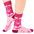 Cute Baphomet Goat Crew Socks - 