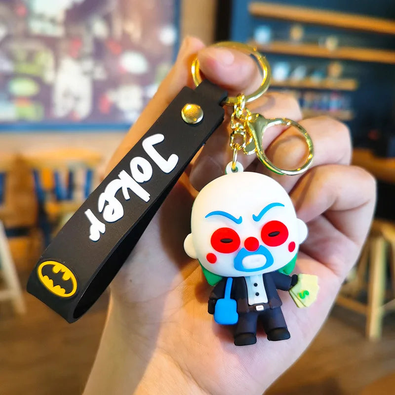 Cute movie figure Keychains for Car Keys Anime Accessories Key Chain Keyring Doll Keyring Charm Holiday Gifts Jewelry wholesale