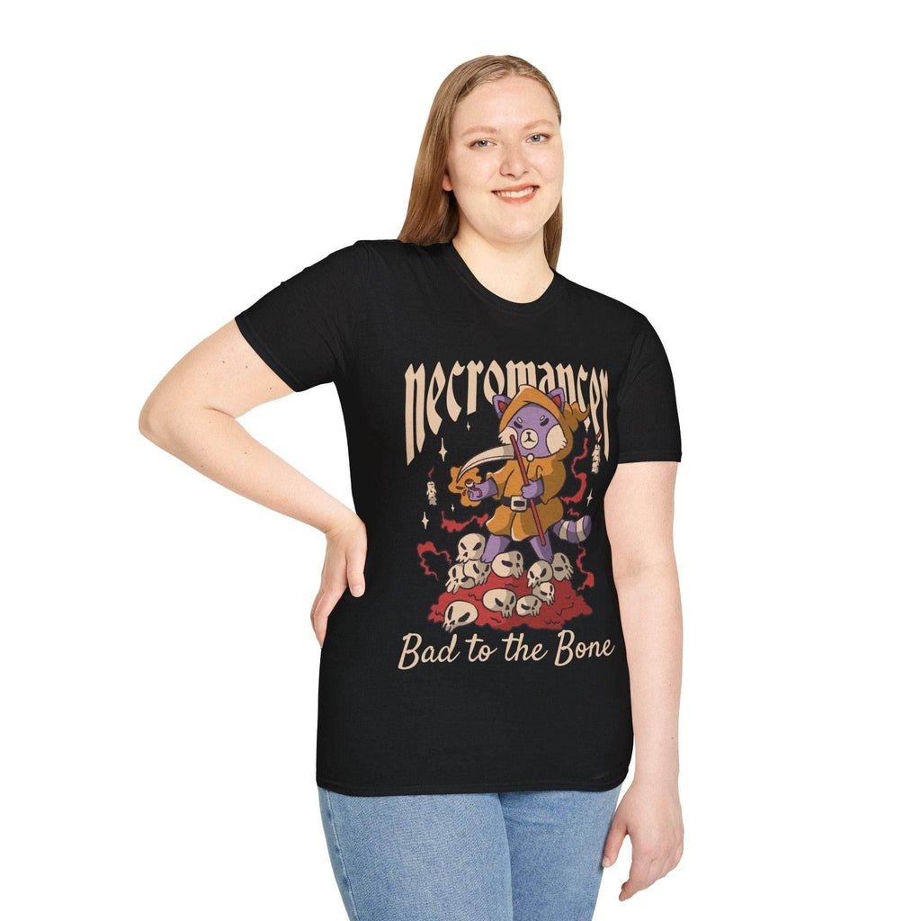 Cute Necromancer T-Shirt - Dark Chocolate / S