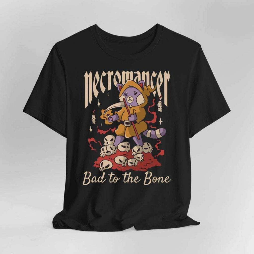 Cute Necromancer T-Shirt - Black / S