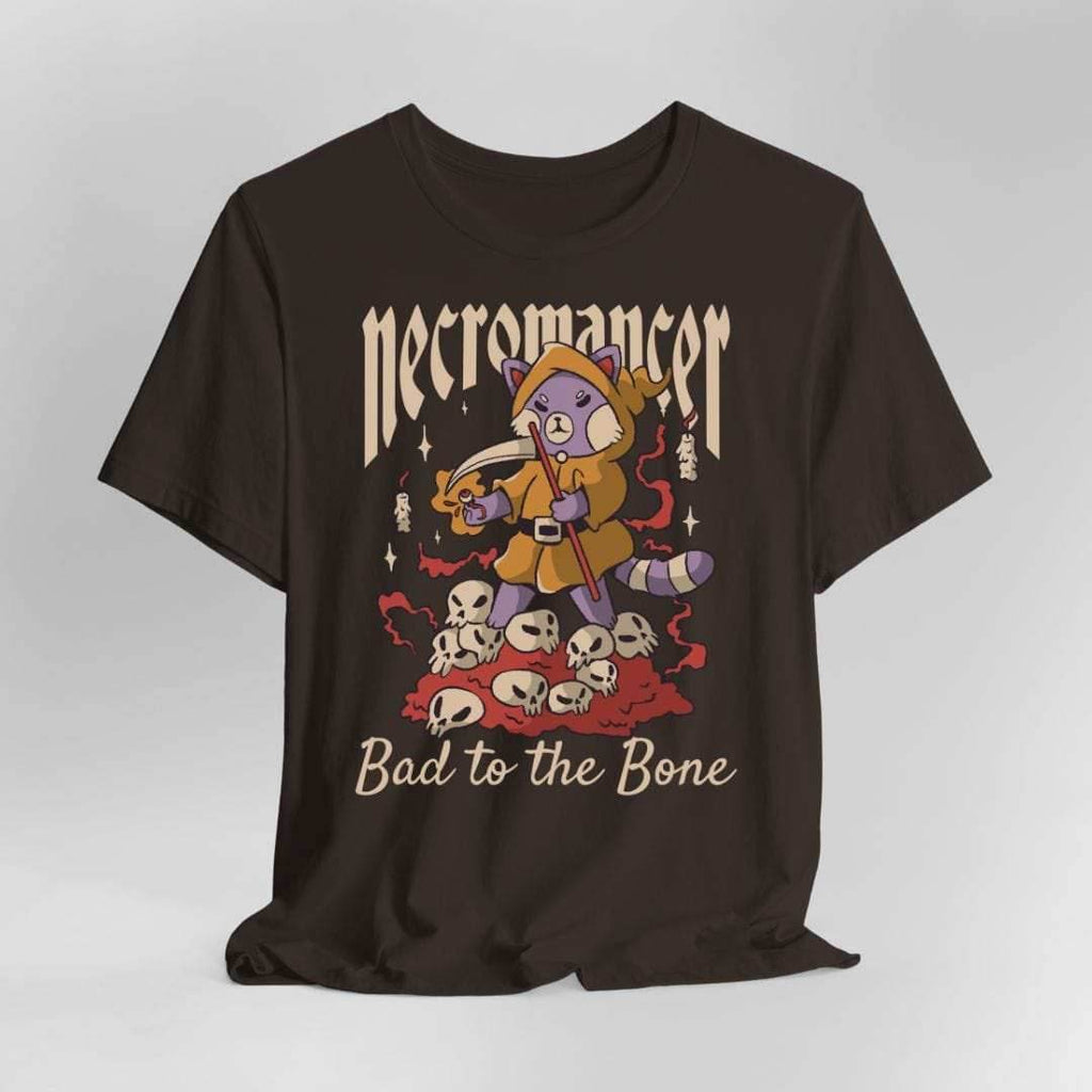 Cute Necromancer T-Shirt - Dark Chocolate / S