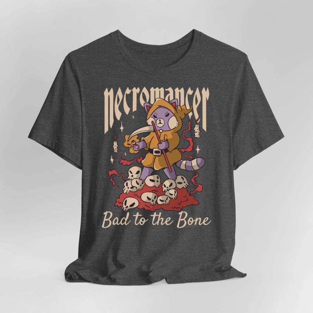 Cute Necromancer T-Shirt - Dark Heather / S