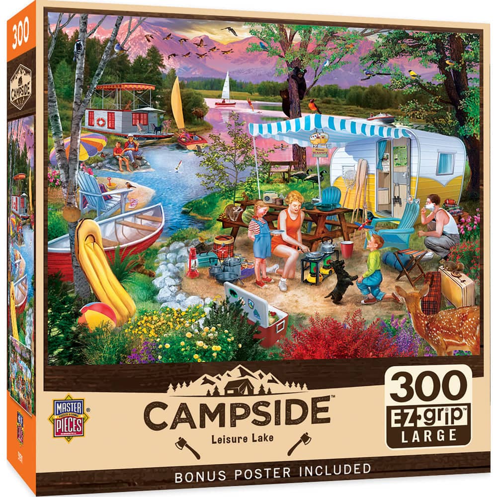 Campside - Leisure Lake 300 Piece EZ Grip Jigsaw Puzzle