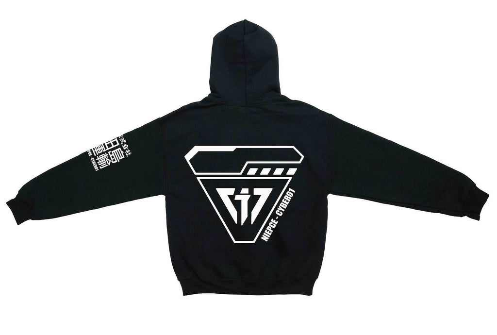 MHH1 Black Niepce Cyber01 Hoodie - Black / M