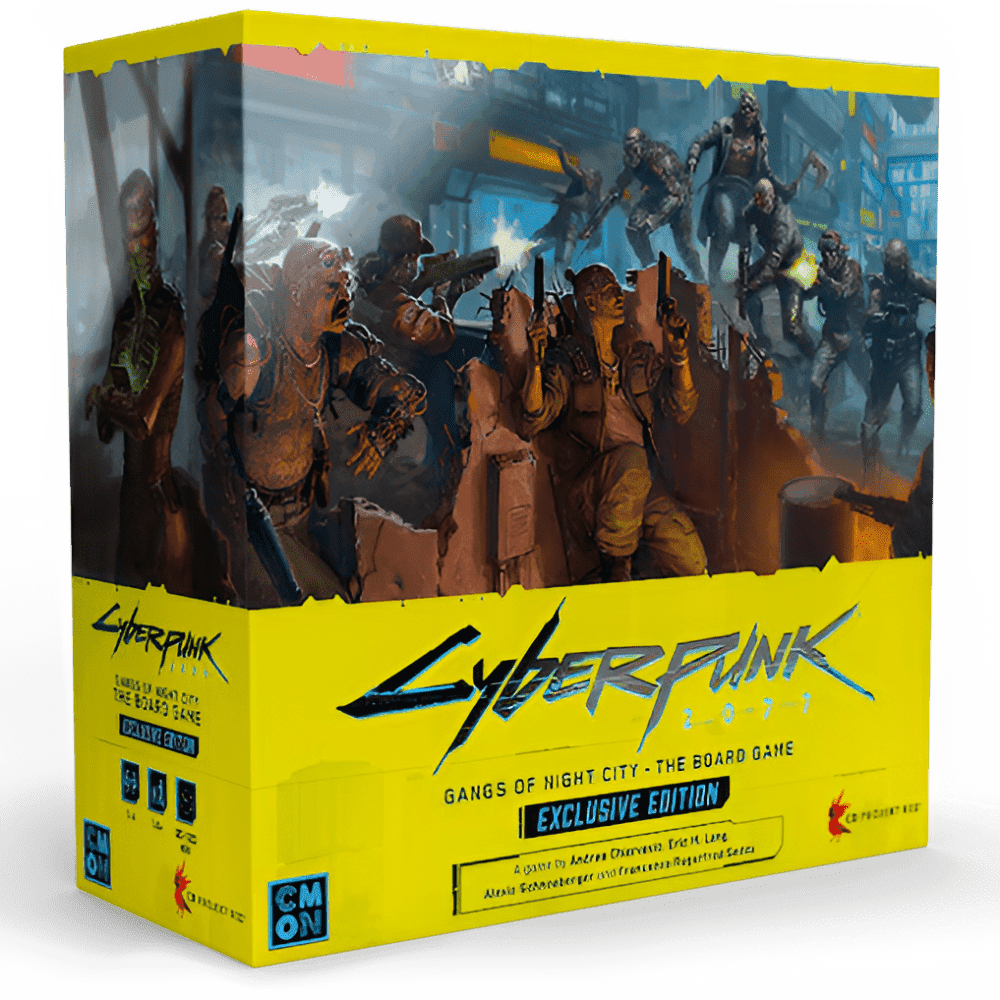 Cyberpunk 2077: Gangs of Night City Edgerunner Pledge - Kickstarter Exclusive - 