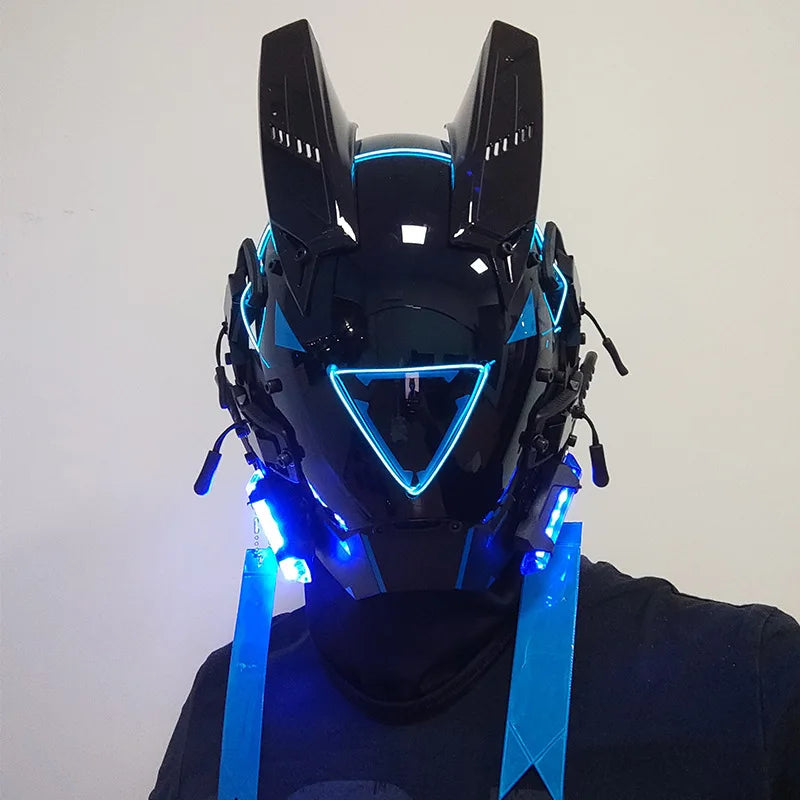 Cyberpunk helmet style 1