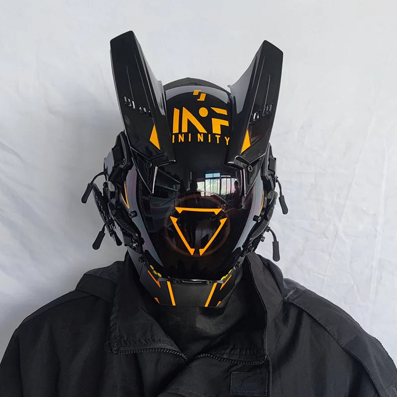 Cyberpunk helmet style 1