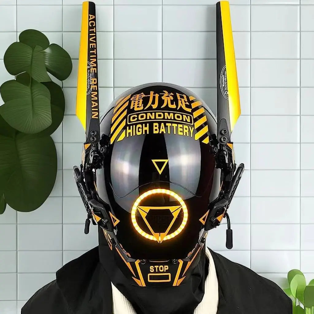 Cyberpunk helmet style 1