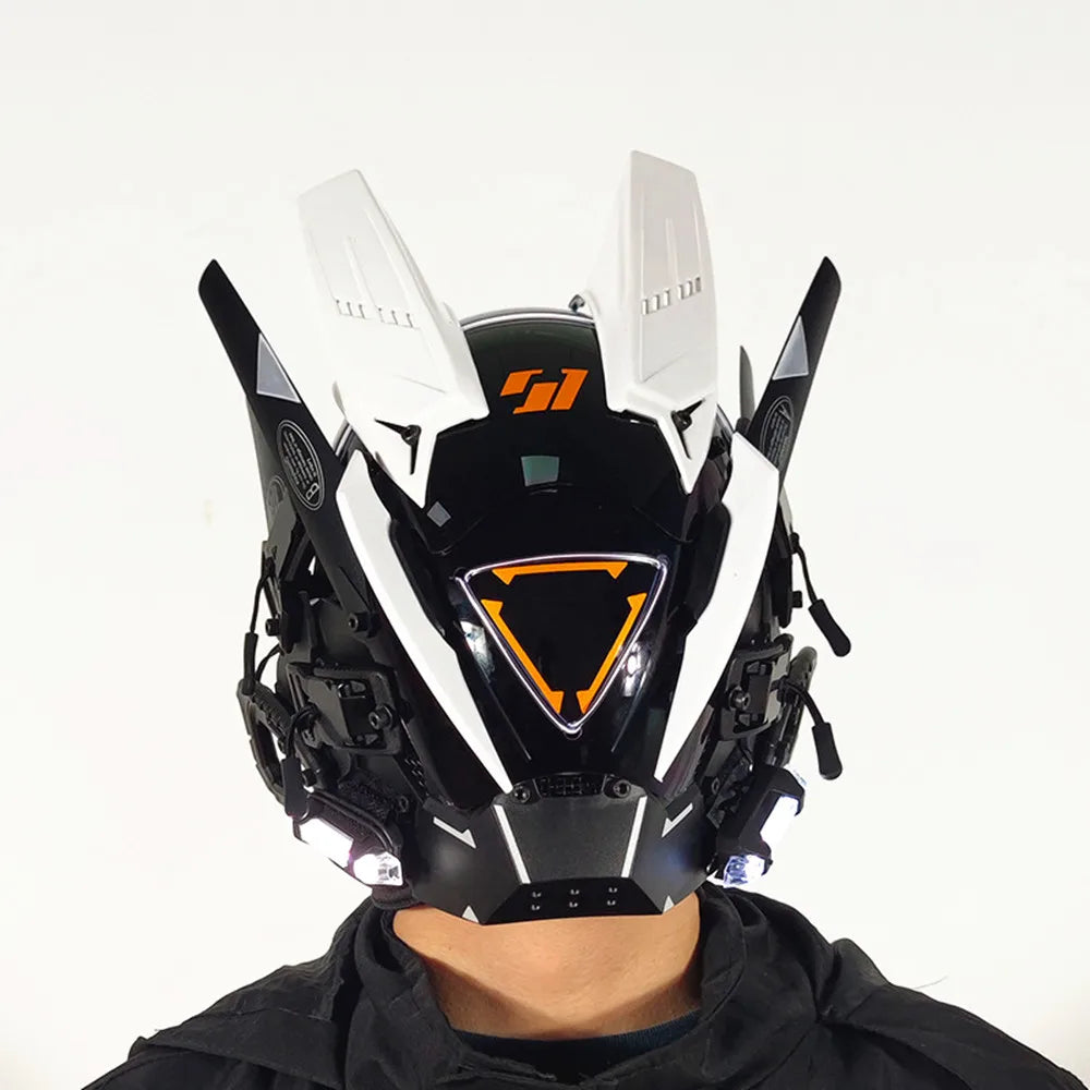 Cyberpunk helmet style 1