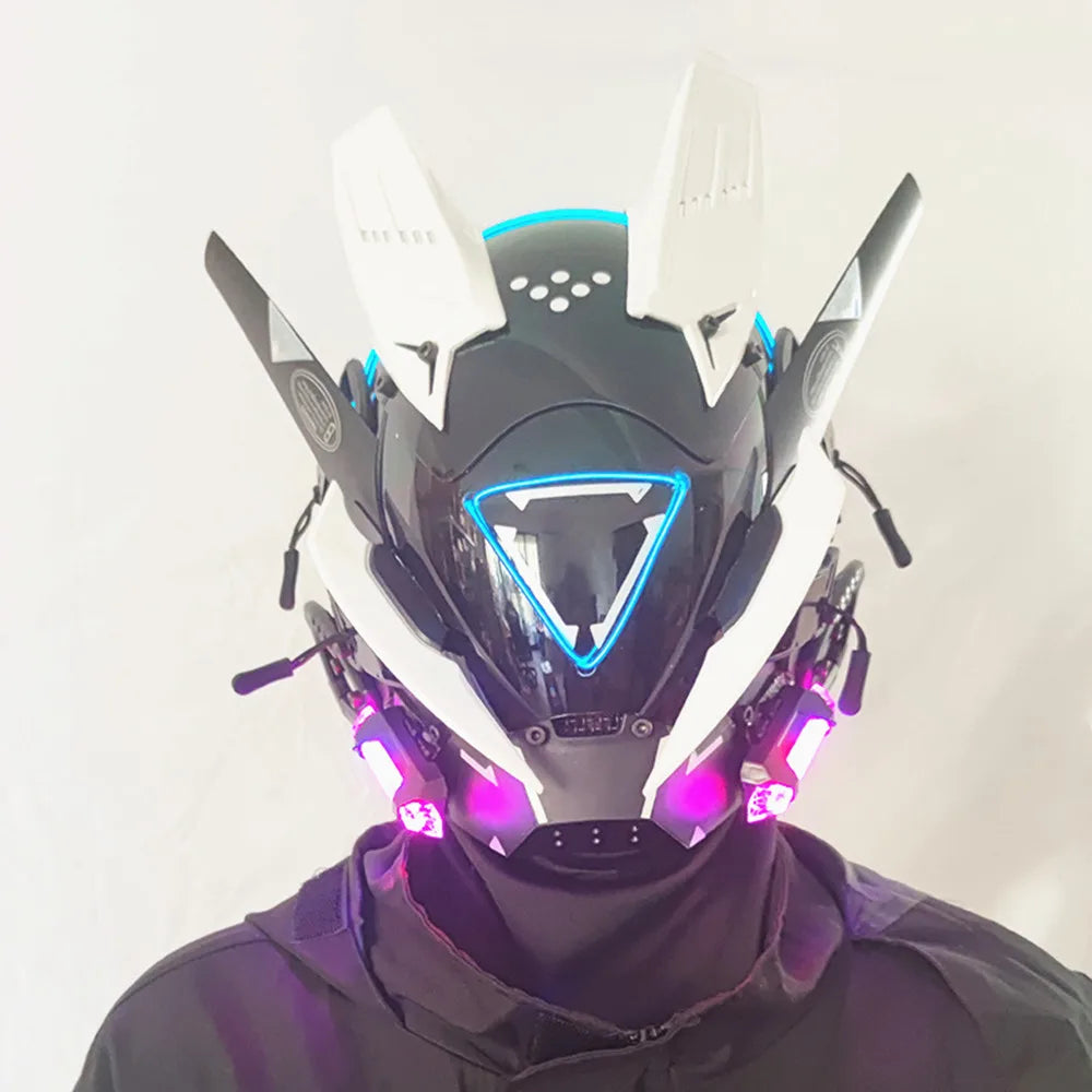 Cyberpunk helmet style 1