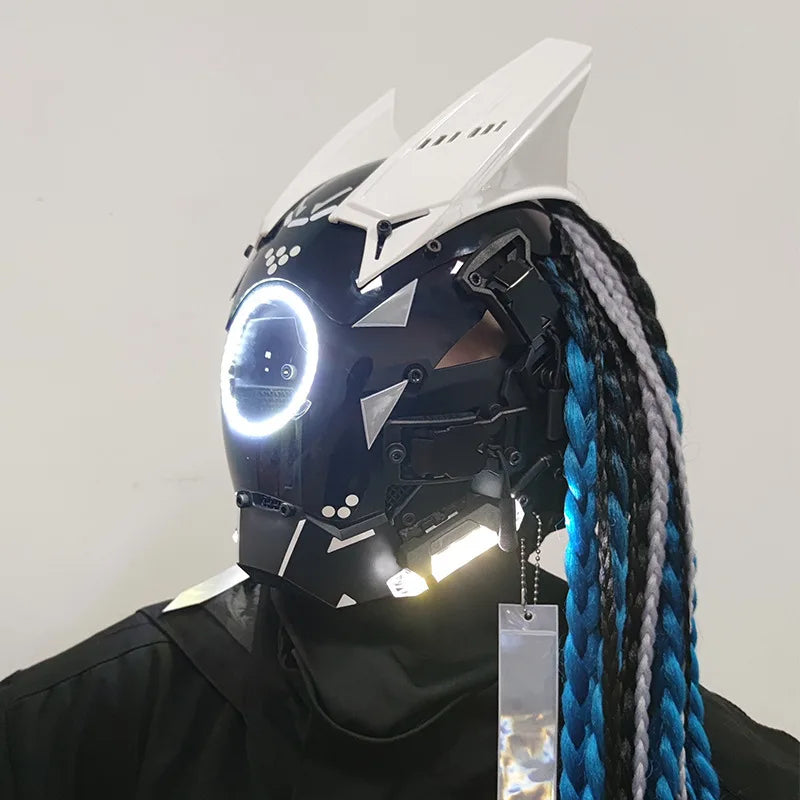 Cyberpunk helmet style 1