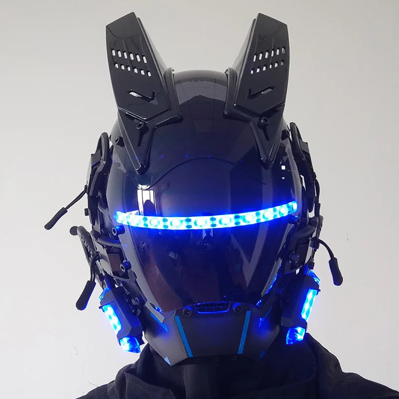 Cyberpunk helmet style 1