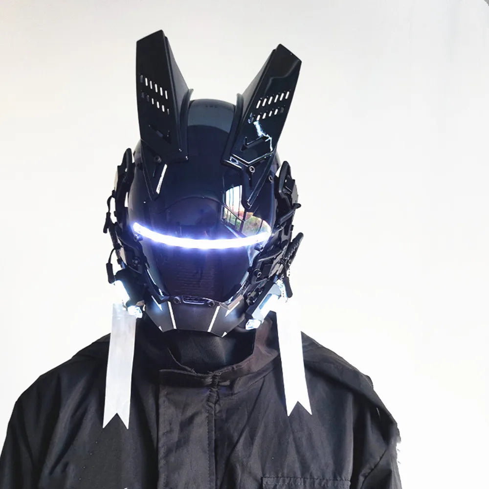 Cyberpunk helmet style 1