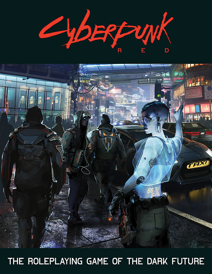 Libro básico de Cyberpunk Red RPG