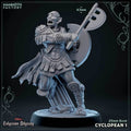 Cyclopean: Sculpt 1 (Cyclops Warrior) - 