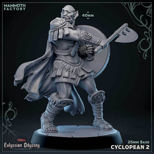 Cyclopean: Sculpt 2 (Cyclops Warrior) - 
