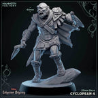 Cyclopean: Sculpt 4 (Cyclops Warrior) - 