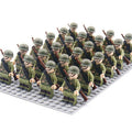 World War 2 American Soldiers set of 24 Lego Minifigures Custom Toys d-259
