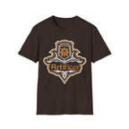 D&D Artificer Class Fancy Emblem T-Shirt - Dark Chocolate / S