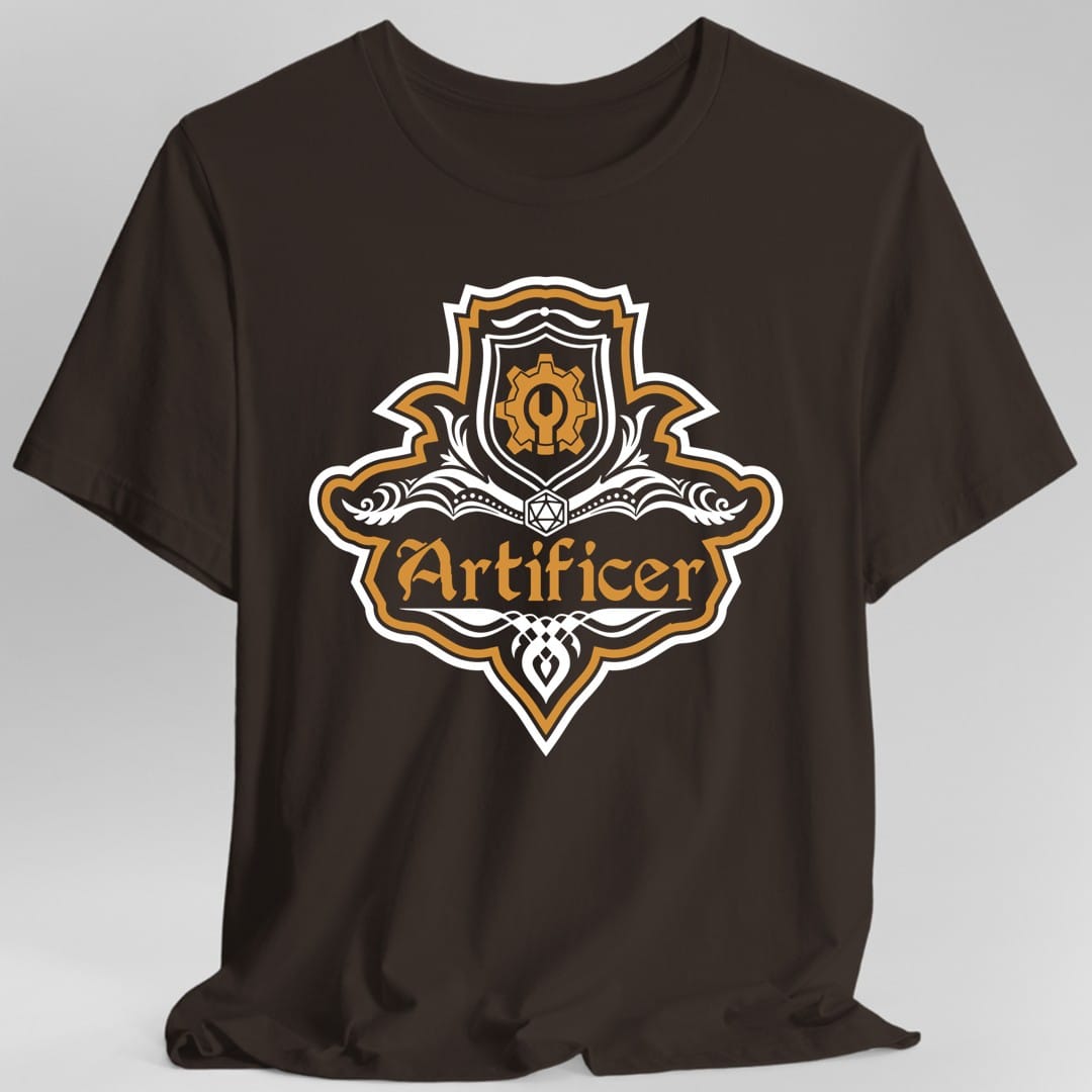 D&D Artificer Class Fancy Emblem T-Shirt