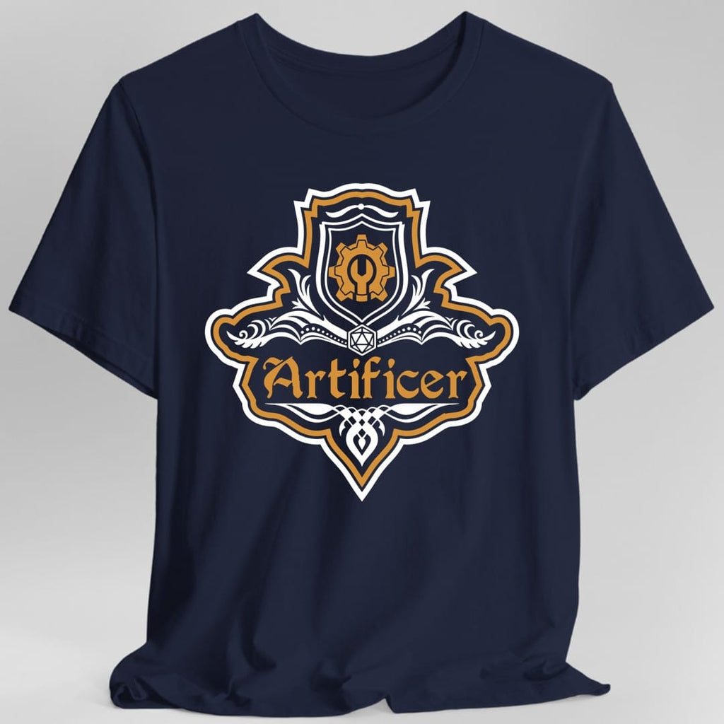 D&D Artificer Class Fancy Emblem T-Shirt