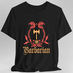 D&D Barbarian Class Emblem T-shirt