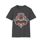 D&D Barbarian Class Fancy Emblem T-Shirt - Dark Heather / S