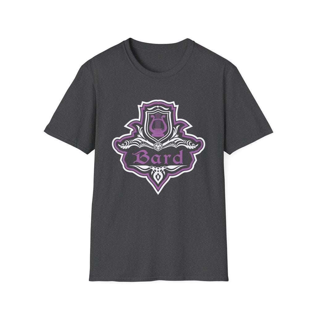 D&D Bard Class Fancy Emblem T-Shirt
