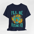D&D Beholder Shirt - I'll Be Watching You - Navy / S
