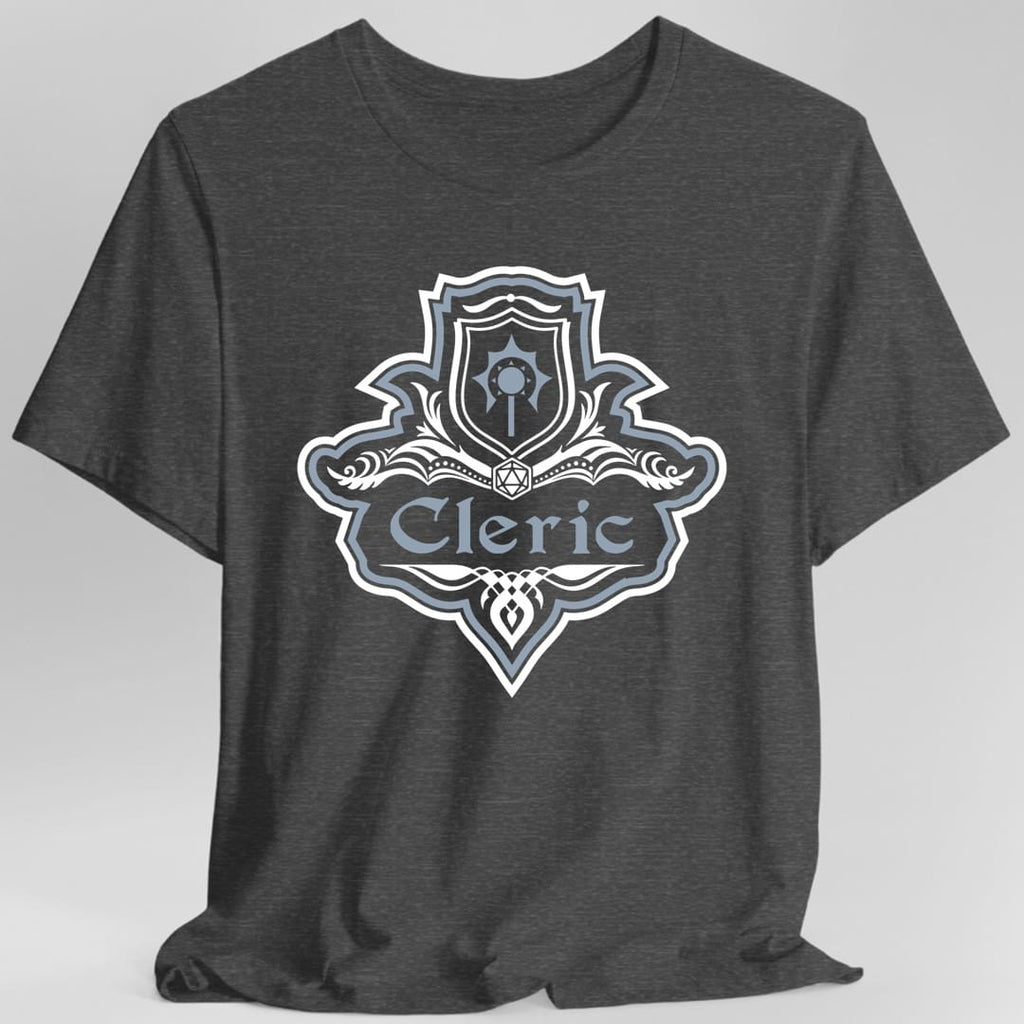 D&D Cleric Class Fancy Emblem T-Shirt