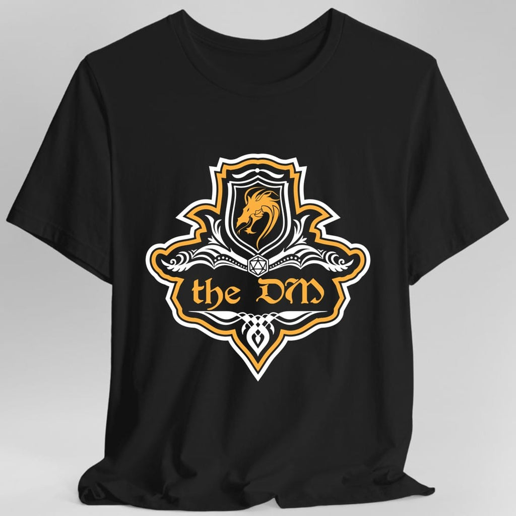 D&D DM Fancy Emblem T-Shirt for Dungeon Masters