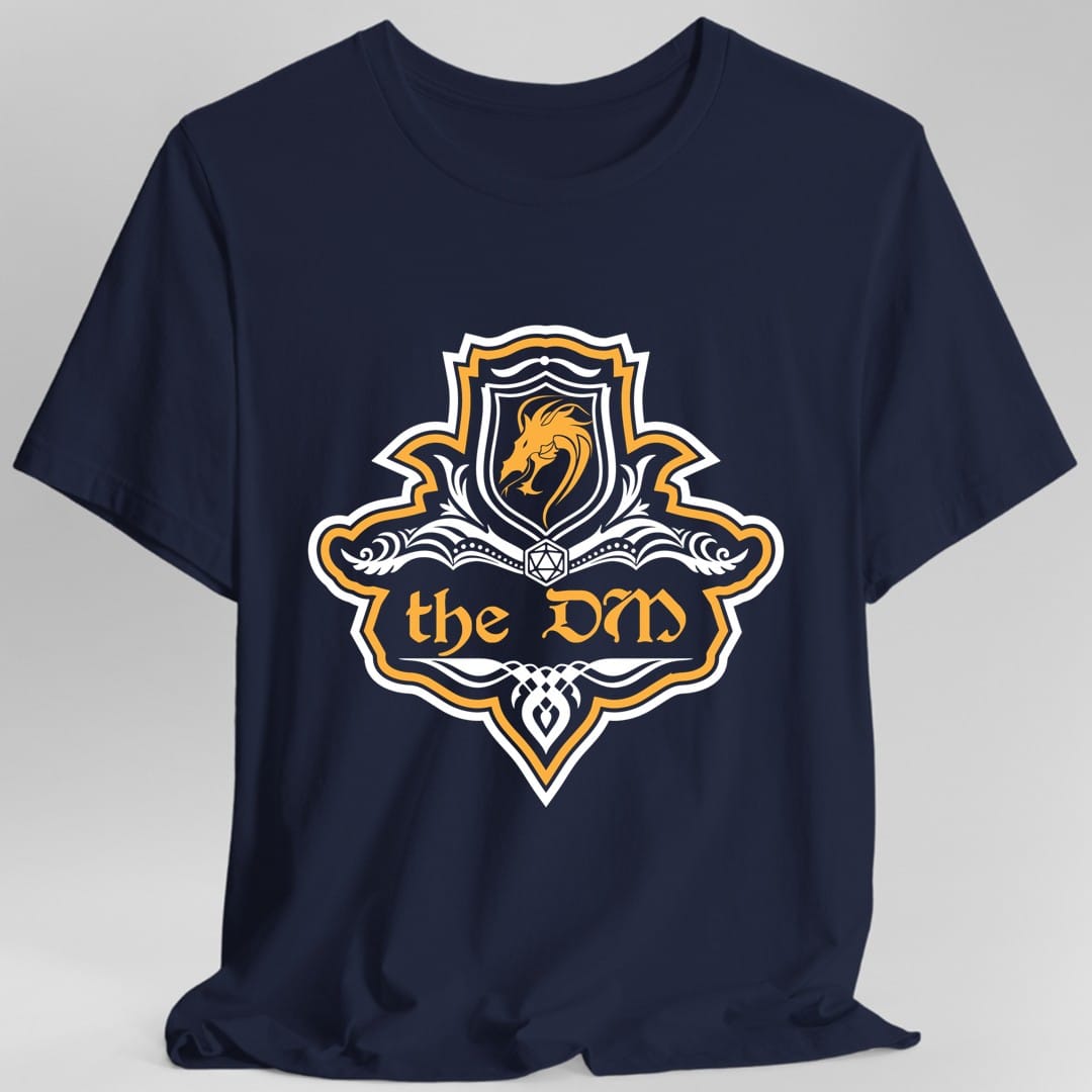 D&D DM Fancy Emblem T-Shirt for Dungeon Masters