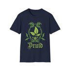 D&D Druid Class Emblem T-Shirt - Navy / S