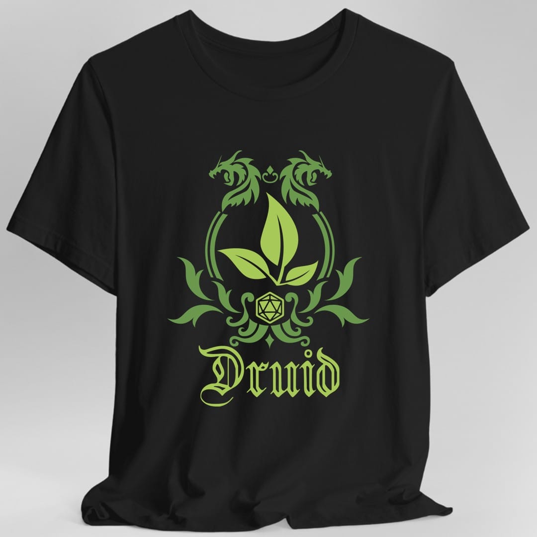 D&D Druid Class Emblem T-Shirt