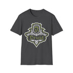 D&D Druid Class Fancy Emblem T-Shirt - Dark Heather / S